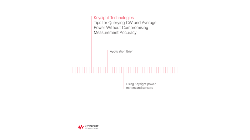 Tips for Querying CW and Average Power